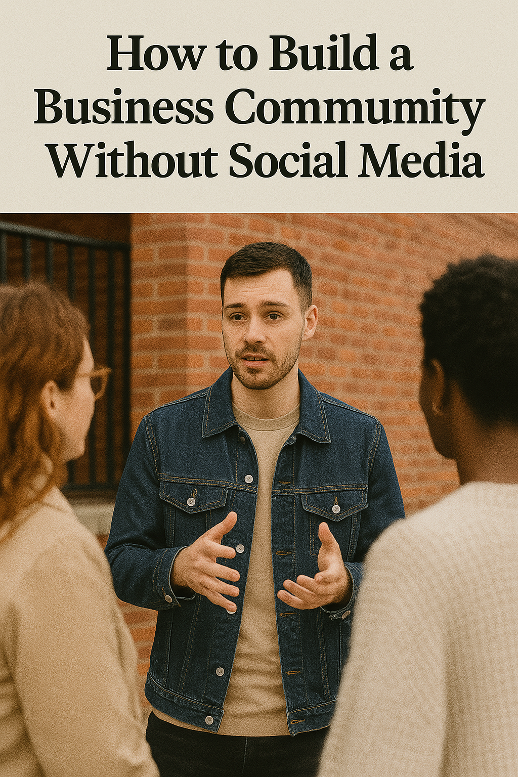 How to Build a Business Community Without Social Media - Make business