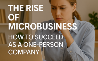 The Rise of Microbusinesses How to Succeed as a One-Person Company