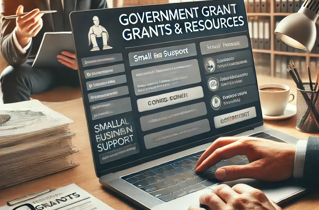 Accessing government grants and resources for entrepreneurs