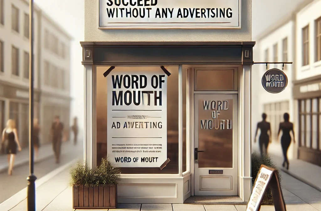Why Some Businesses Succeed Without Any Advertising