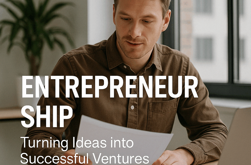 Entrepreneurship: Turning Ideas into Successful Ventures