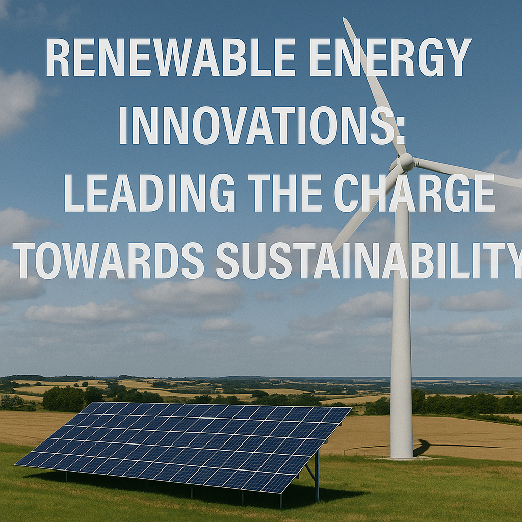 Renewable Energy Innovations: Leading the Charge Towards Sustainability