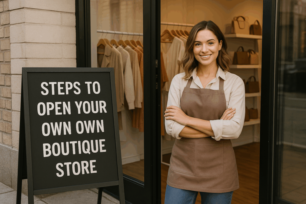Steps to Open Your Own Boutique Store
