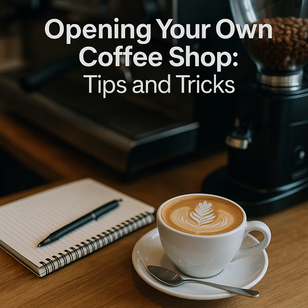 Opening Your Own Coffee Shop: Tips and Tricks