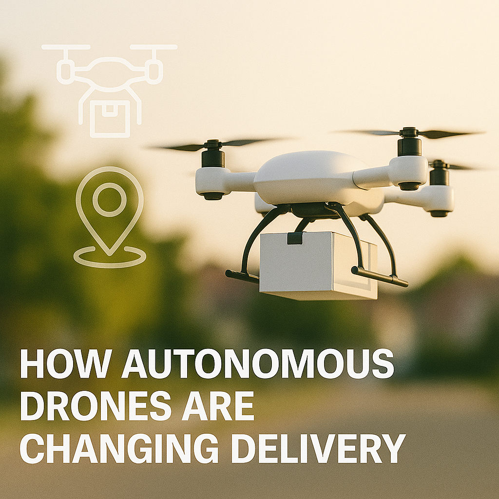 How Autonomous Drones are Changing Delivery Services How Autonomous Drones are Changing Delivery Services