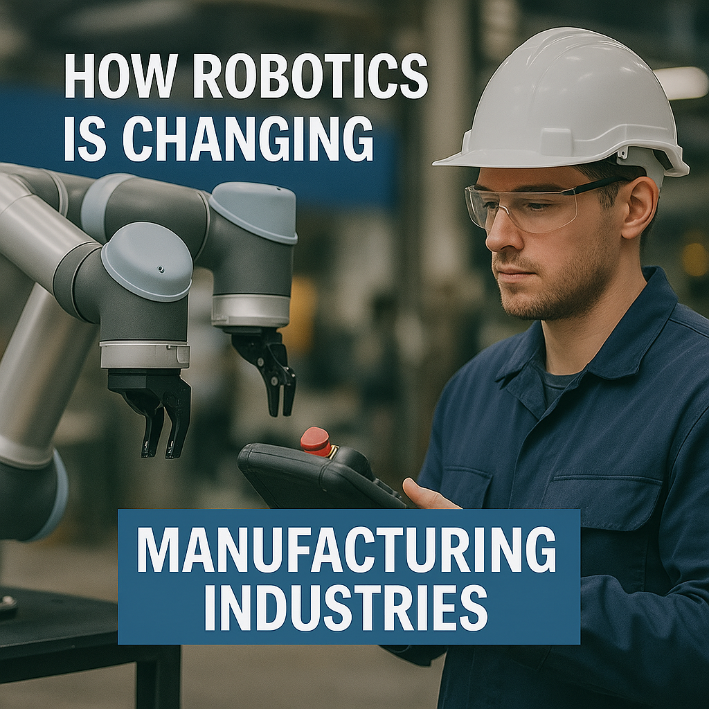 How Robotics is Changing Manufacturing Industries