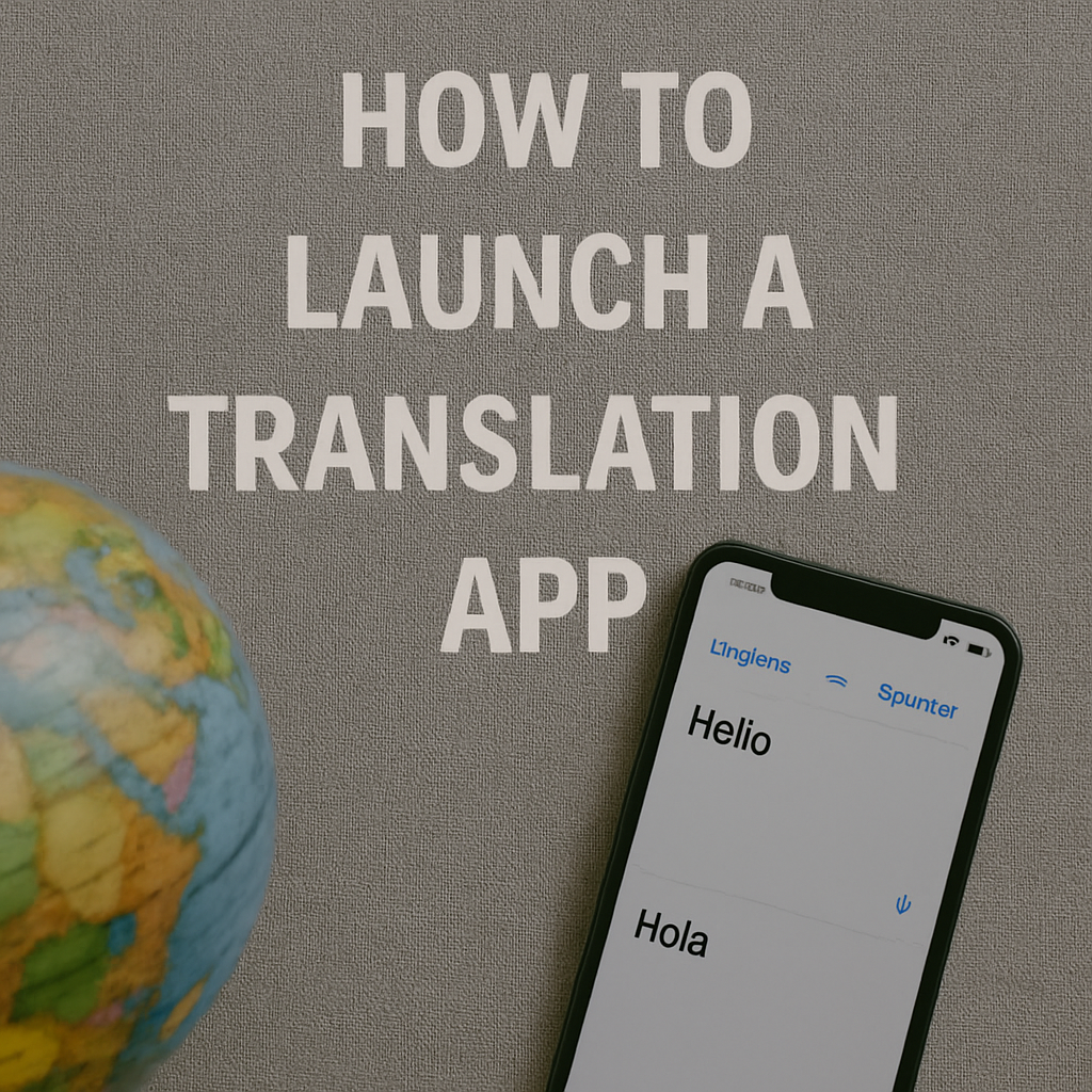 How to Launch a Translation App