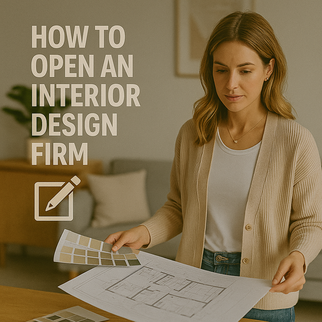 How to Open an Interior Design Firm