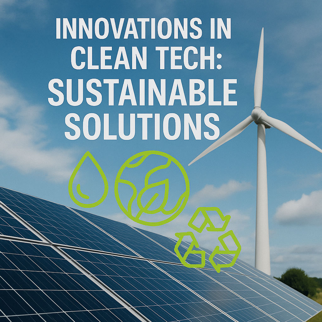 Innovations in Clean Tech: Sustainable Solutions