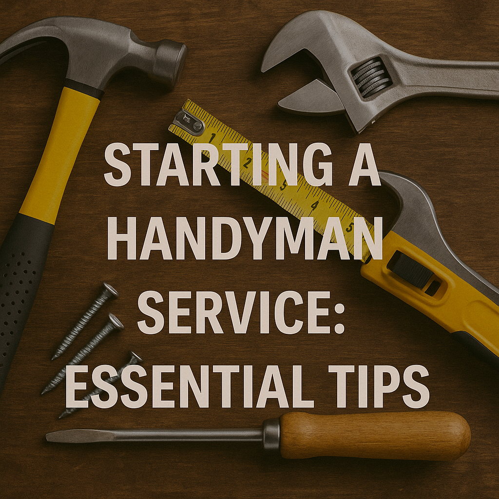Starting a Handyman Service Essential Tips Starting a Handyman Service: Essential Tips