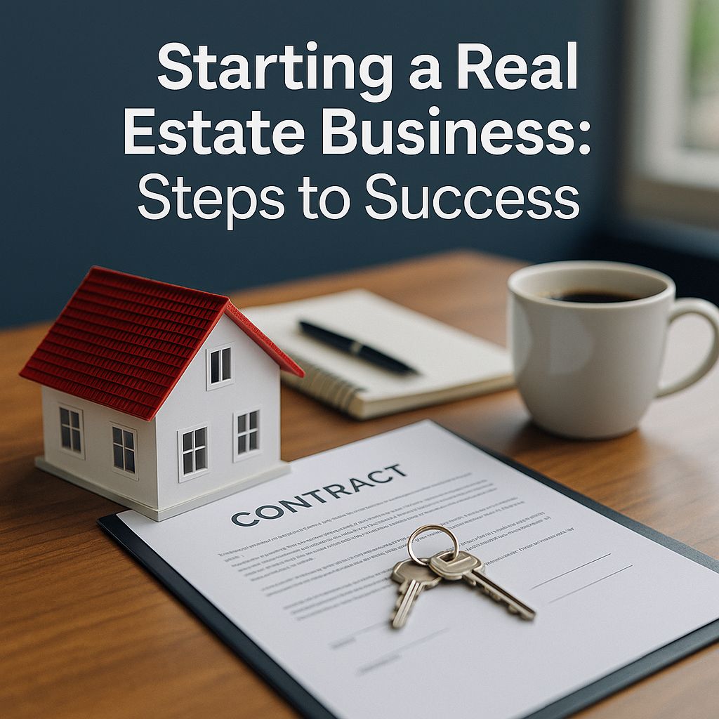 Starting a Real Estate Business: Steps to Success
