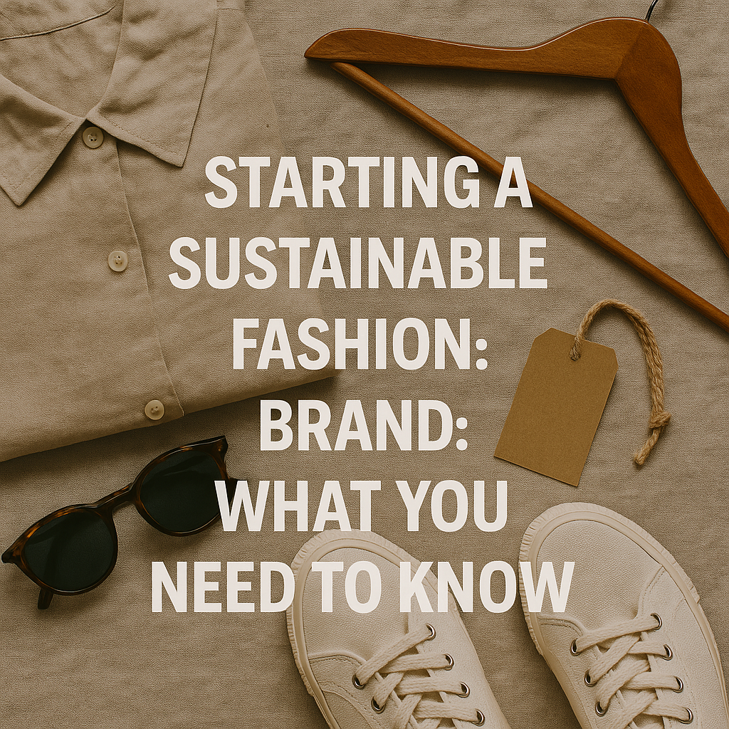 Starting a Sustainable Fashion Brand: What You Need to Know