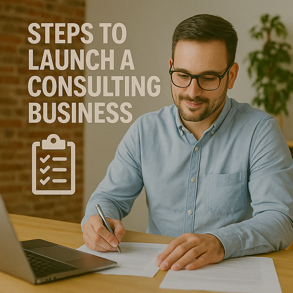 Steps to Launch a Consulting Business