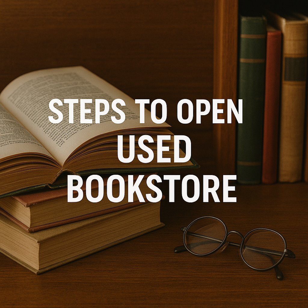 Steps to Open a Used Bookstore