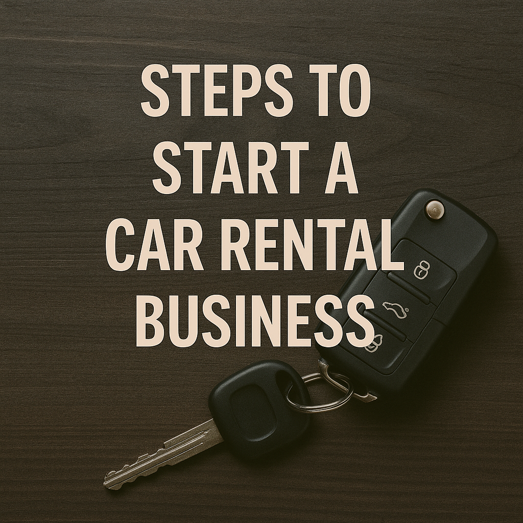 Steps to Start a Car Rental Business