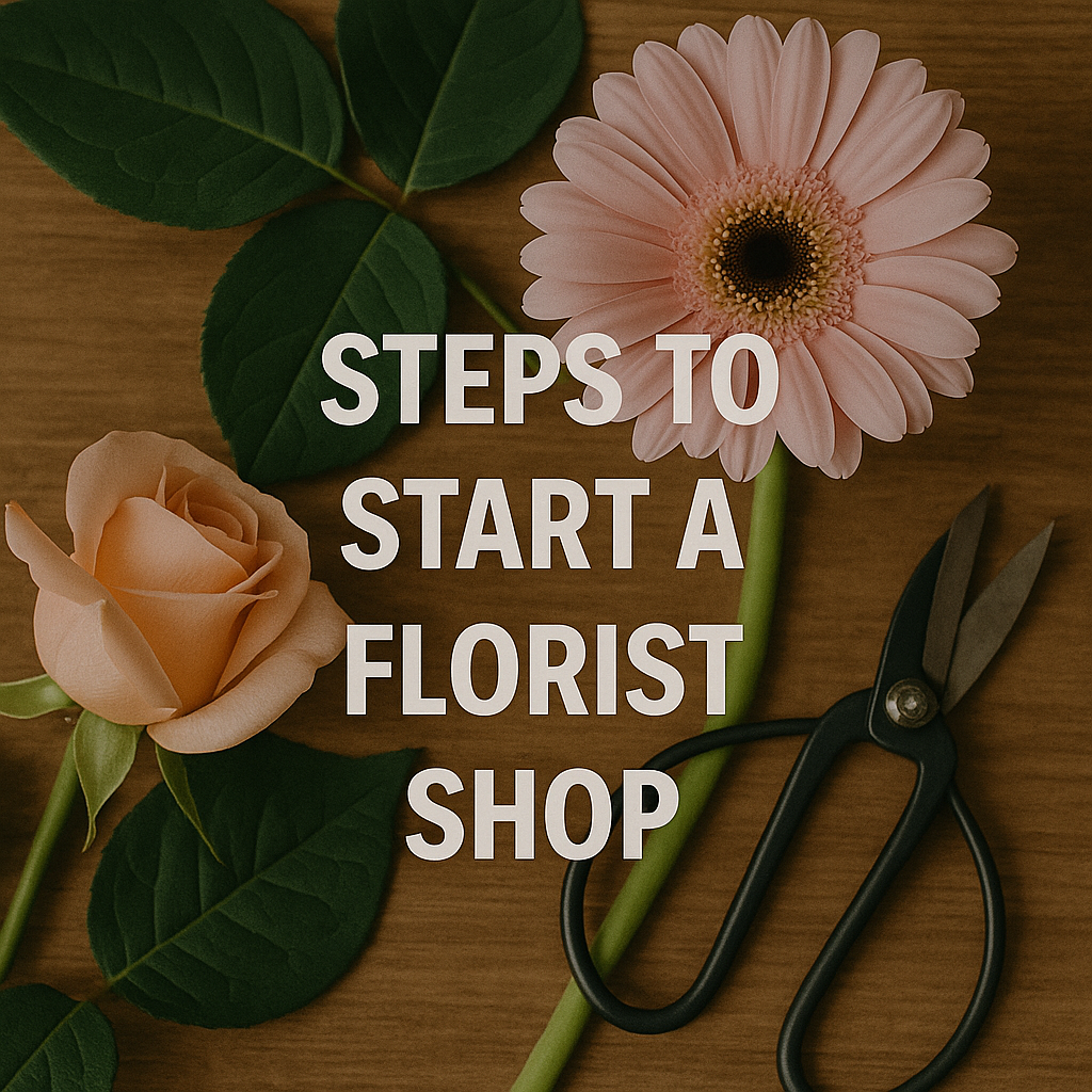 Steps to Start a Florist Shop