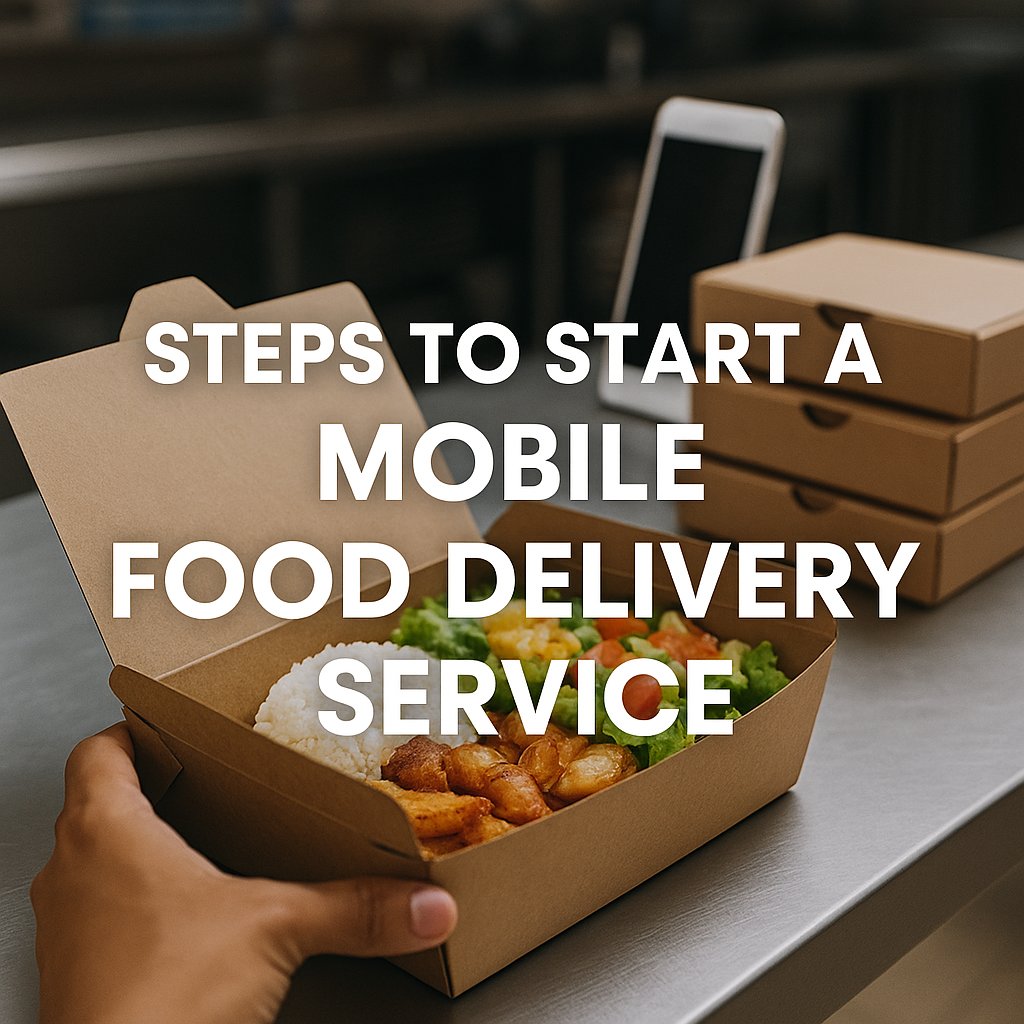 Steps to Start a Mobile Food Delivery Service